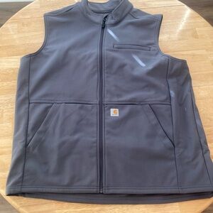 Carhartt Charcoal Sleeveless Work Vest